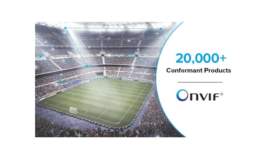 ONVIF Attains Milestone Of 20,000 Security Products Conformant To Its Various Profiles