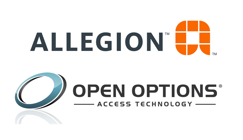 Allegion And Open Options Expand Offering Of Scalable Electronic Access Control Solutions