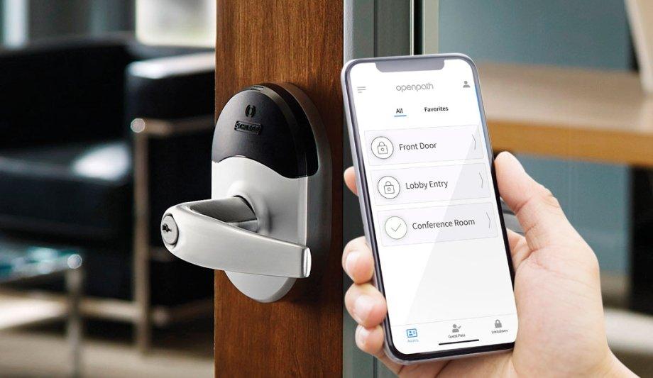 Openpath, Allegion expand cellphone & cloud based access control capabilities to all doors with Schlage wireless locks integration