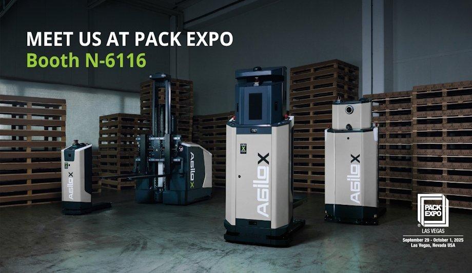 AGILOX Debuts AMR At PACK EXPO Las Vegas