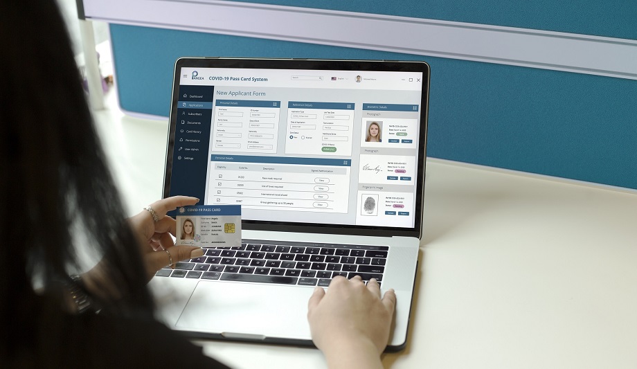 Pangea Announces Biometric Smart Card To Certify COVID-19 Free Or With Immunity