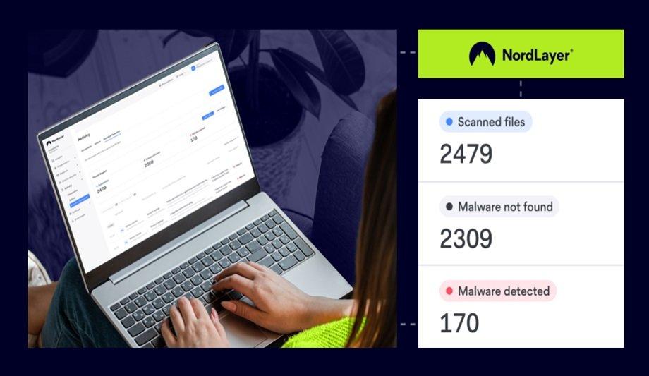 NordLayer's Anti-Malware Download Protection Feature