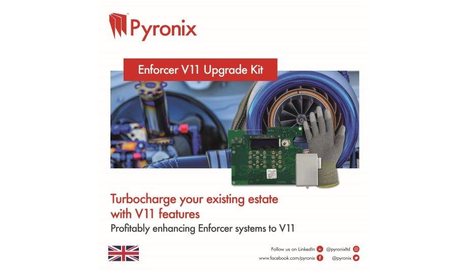Pyronix Launches Its Enforcer V11 Upgrade Kit That Efficiently Turbocharges Existing Enforcer Estates With V11 Features