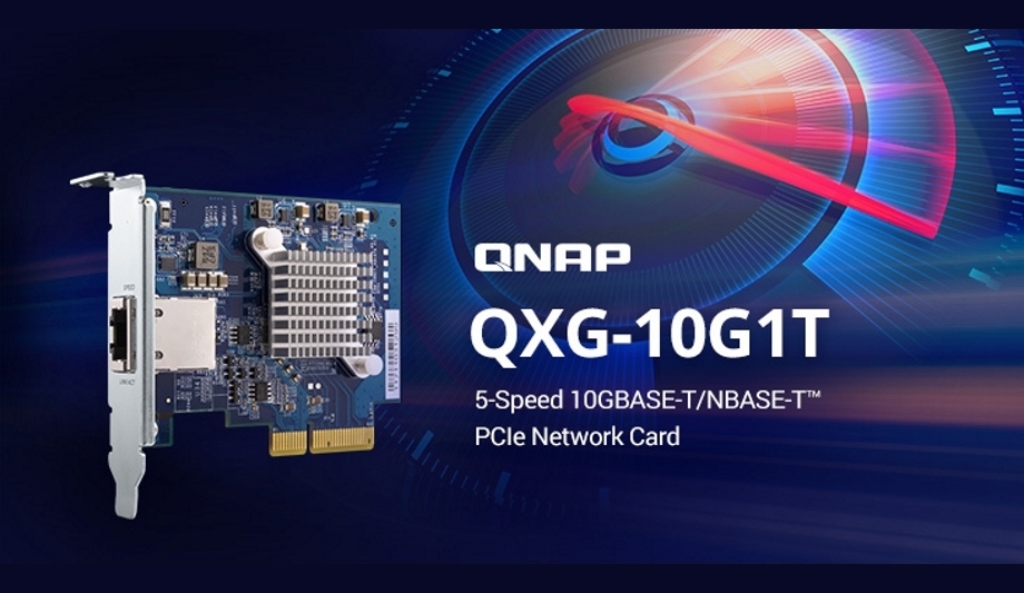 QNAP Launches High Speed Network Card QXG-10G1T To Improve Connection