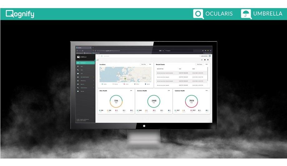 Qognify Umbrella For Ocularis Enables Centralized Monitoring And Management Of Large And Distributed VMS Installations