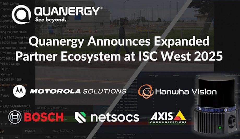 Quanergy 3D LiDAR Integration At ISC West 2025