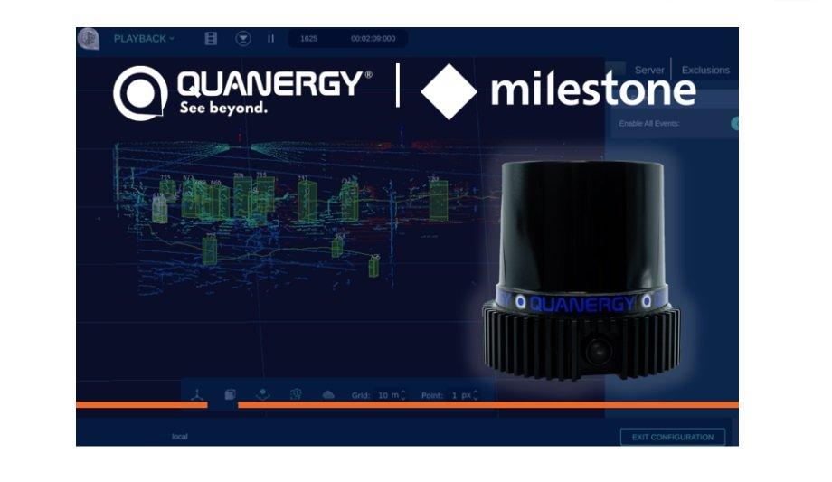 Quanergy Integrates Q-Track Into Milestone Systems XProtect® VMS