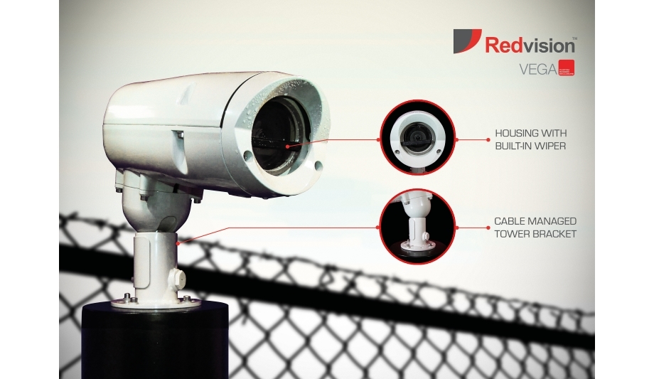 Redvision Introduces VEGA 2010 Rugged Camera Housing With PoE-Driven Wiper Option