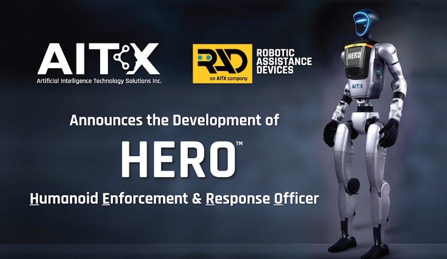 HERO Security Robot By RAD: AITX's Latest Innovation