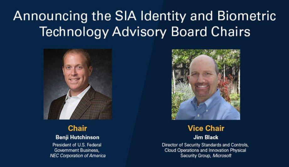 Security Industry Association Appoints Benji Hutchinson And Jim Black To Lead The IBTAB Advisory Panel