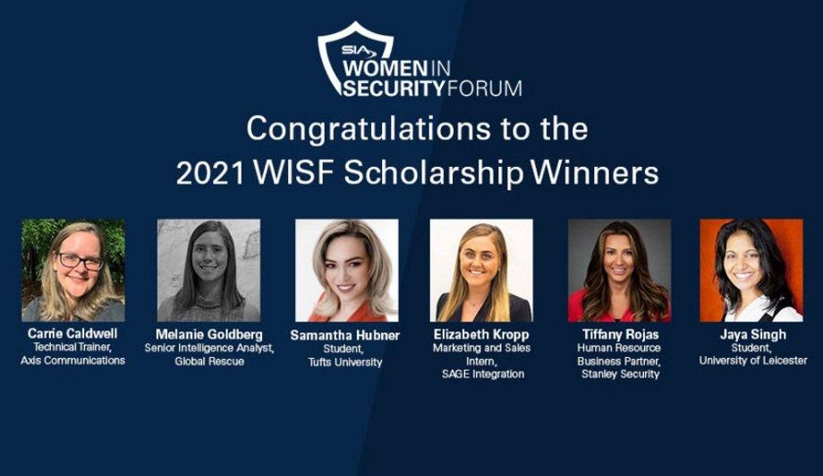 Security Industry Association Names Six Recipients For The 2021 SIA Women In Security Forum Scholarship