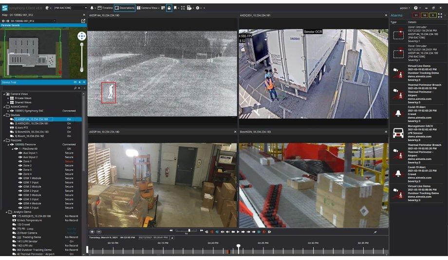 Senstar Launches Their Symphony Common Operating Platform With Sensor Fusion Engine For Security Management