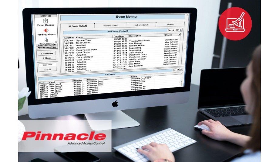 Sielox Simplifies Spring Cleaning Of Access Control Data With Pinnacle’s System Cleanup Utility Feature