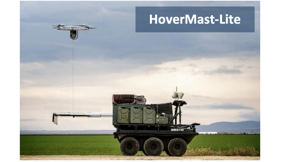 Sky Sapience Introduces The Next Generation Of Tethered UAV Platform Called HoverMast - Lite