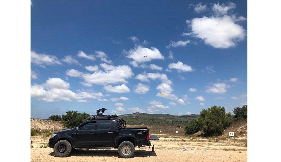Smart Shooter Announces SMASH Hopper Mounted On A Plasan Re’em Armored Vehicle Successfully Hitting Moving Targets