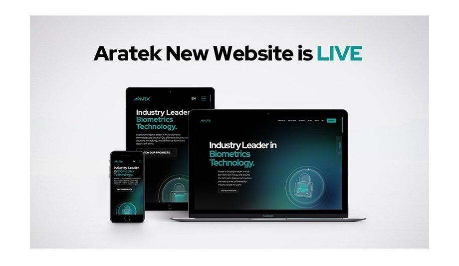 Snappier, Redesigned Aratek Website Goes Live