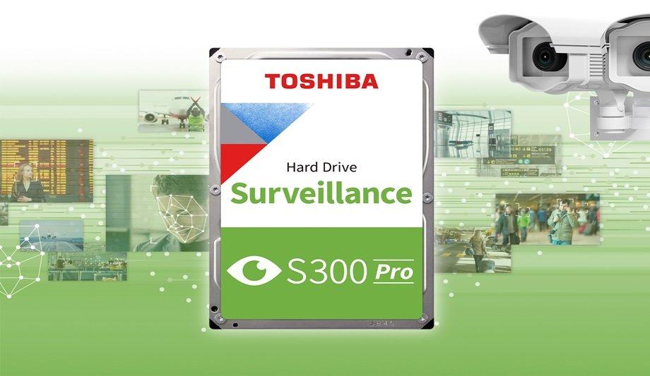 Toshiba S300 Pro Surveillance HDDs: Next-Gen Security Storage