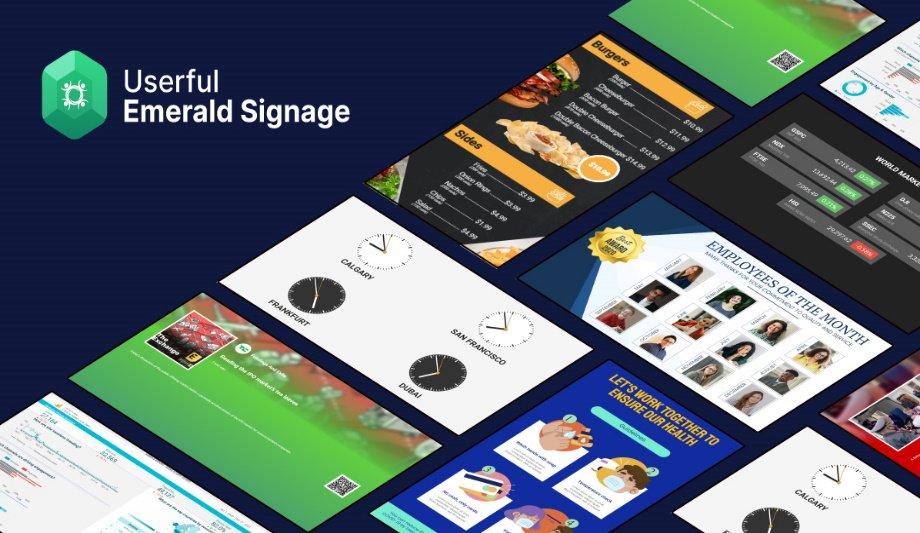 Userful Launches New Corporate Signage Application Signaling Breakthrough In Visual Engagement For The Enterprise