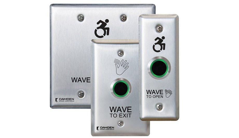 Camden Door Controls Launches CM-221 Series ValueWave™ Hands-Free Switches
