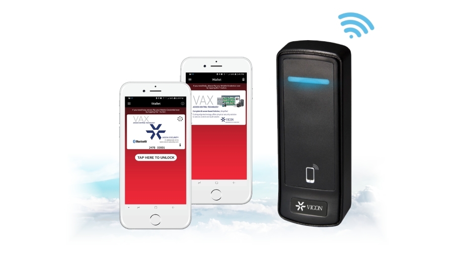Vicon Introduces Smartphone Credentialing For Its VAX Access Control System