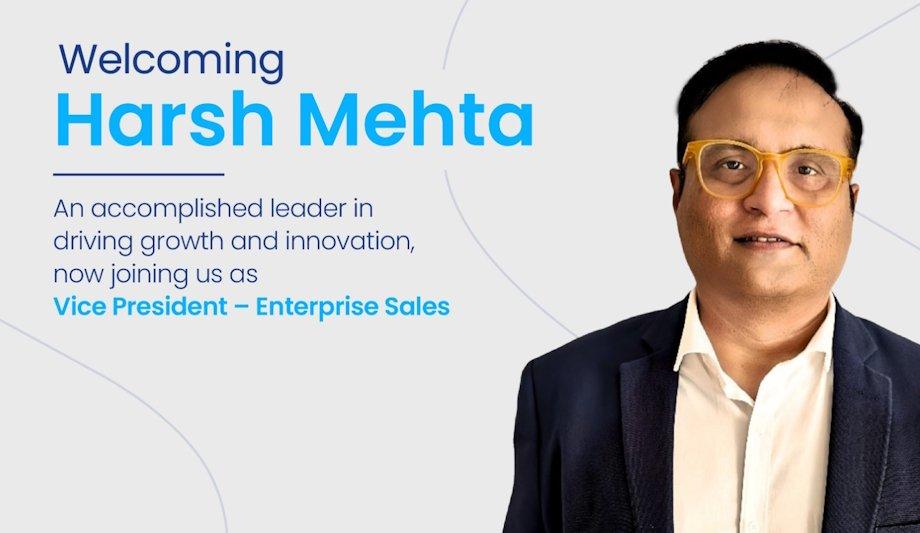 Videonetics Appoints Harsh Mehta VP Of Enterprise Sales