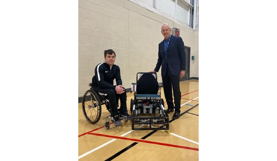 Videx Donates Power Chair To The Newcastle Power Chair Football Club To Encourage Power Chair Football