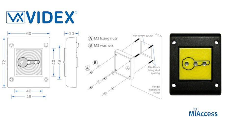 XPROX-MF-SA: Versatile Panel Mount Reader By Videx