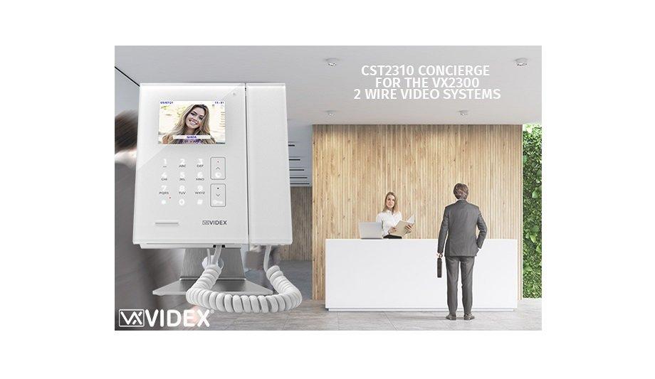 Videx Strengthens Flagship Door Entry System With New Concierge Offering