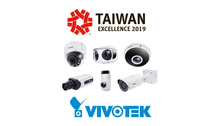VIVOTEK's Intelligent IP Surveillance Products Receive 2019 Taiwan Excellence Awards
