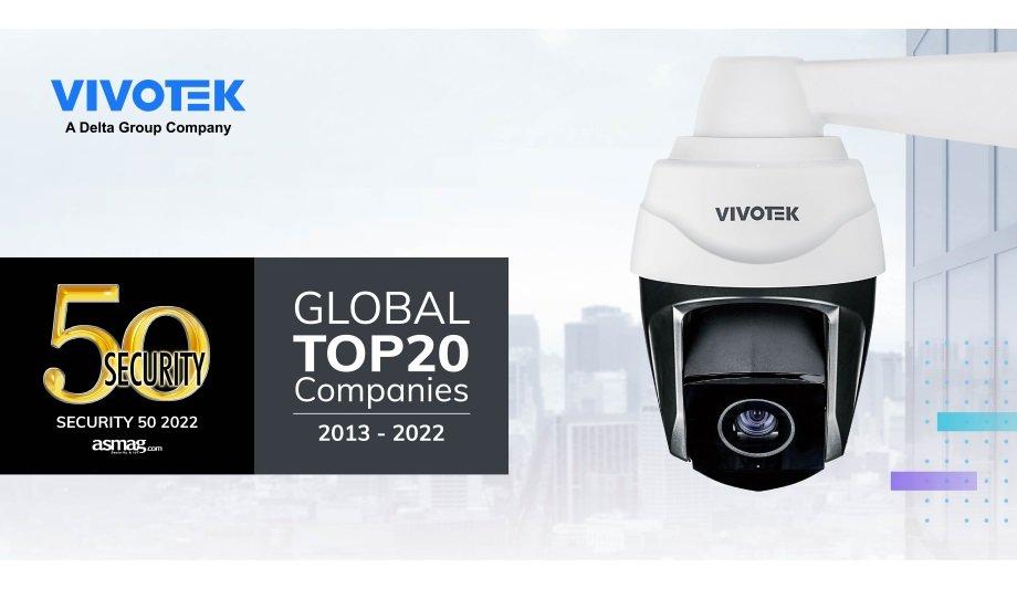 VIVOTEK Announces That It Has Once Again Been Named Among The Top 20 By A&S Magazine