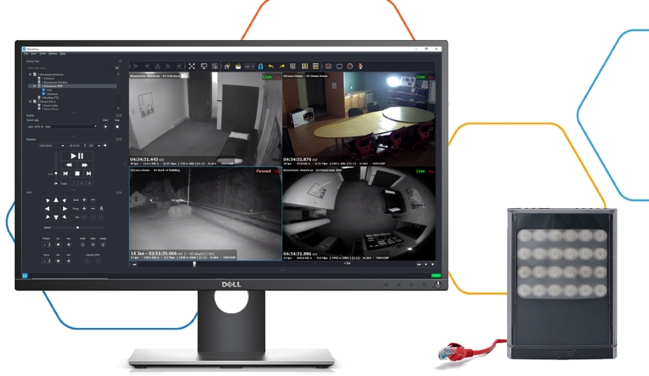 Wavestore Announces Successful Integration Of Its VMS Suite With Raytec’s Lighting Solutions
