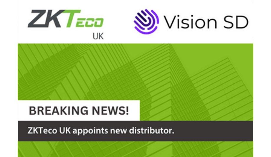 ZKTeco UK Announces A Distribution Partnership With Vision Security Distribution