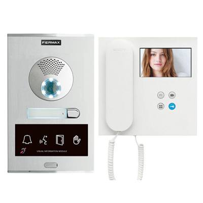 Fermax 1/W DUOX Color Accessible Video Door Entry Kit