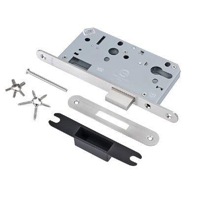 Briton 5710.60.R Radiused Forend Euro Profile Cylinder Mortice Lockcase