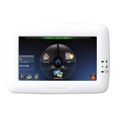 Honeywell Security 6280W Color Graphic Voice Touchscreen Keypad