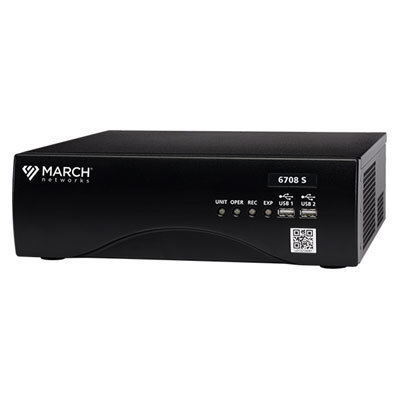 March Networks 6708 8 channel hybrid network video recorder
