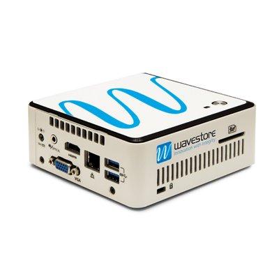 Wavestore AC1-1PU1-NR-1G-NA-S11 Compact Desktop And VESA Mount (bracket Supplied) NVR, 1TB Storage