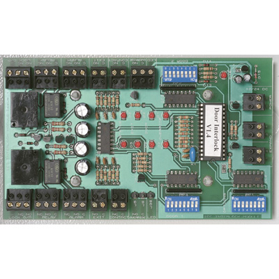 Alpro IEC-IB1PSU12V3AMP Interlock control board mounted in metal