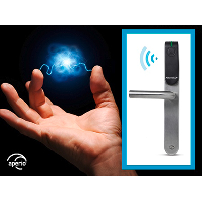 Aperio® Premium Battery-powered Escutcheon For Higher Security And Safety Applications