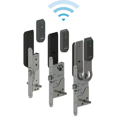 ASSA ABLOY - Aperio™ L100 SCAND Electronic Lock With Standard RFID-reader