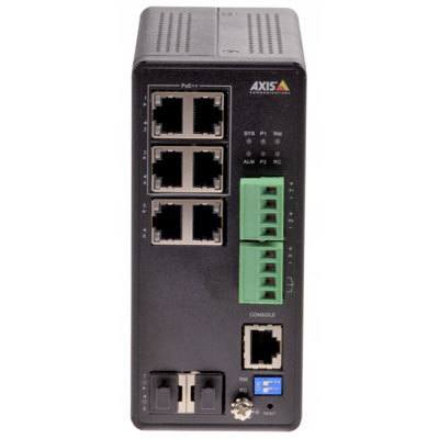 Axis Communications AXIS T8504-R 4 Port Managed Industrial PoE++ Gigabit Switch