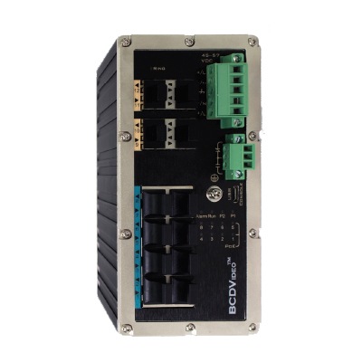 BCDVideo BCD-RGD-804P-MT 12 Ports Environmentally Hardened Switches