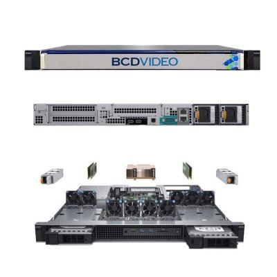 BCDVideo BCD102SD-ELVS Entry-Level 1U 2-Bay Rackmount Multi Purpose / Video Recording Server