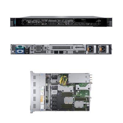 BCDVideo BCD108-EVS 1U 8-Bay Rackmount Multi-Purpose Video Server