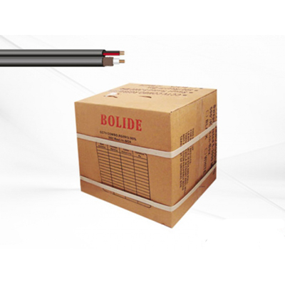 Bolide BP0033-CB1000 1000FT Black Superior Grade Zip Cable