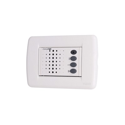 BPT NOVA/A200UKBB -  Nova Flush Audio Module - White With White Frame