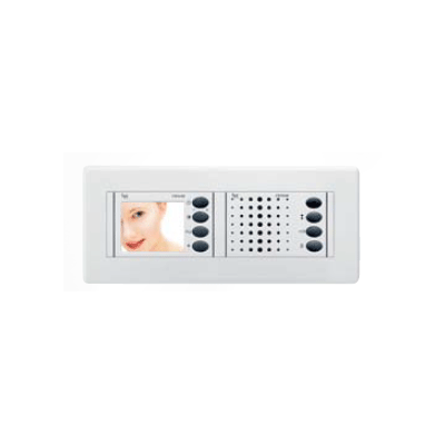 BPT NOVA/V200UKBB 2” Colour Video Entry Control System, Hands-free, Audio, White Colour.