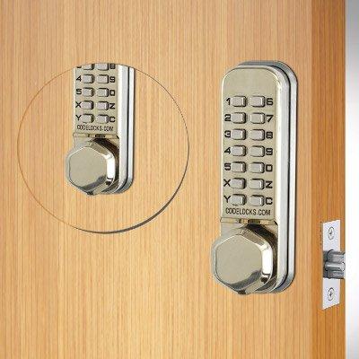 Codelocks CL290 Light Duty Tubular Mortice Latch Back To Back