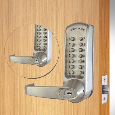 Codelocks CL610 BB Heavy Duty Tubular Mortice Latch Back To Back