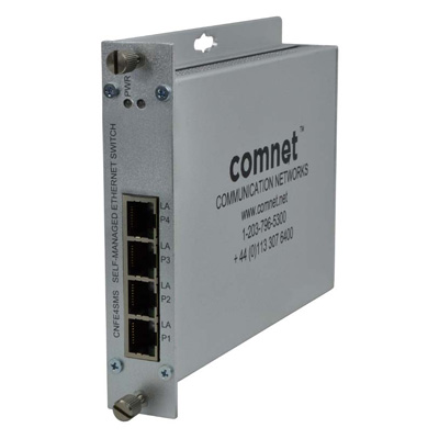 ComNet CNFE4SMS Ethernet Self-managed Switch